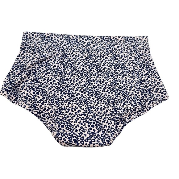 Warners Women's Size Large 7 Panty Brief High Waist Leopard Print Brown NWOT - Picture 2 of 6